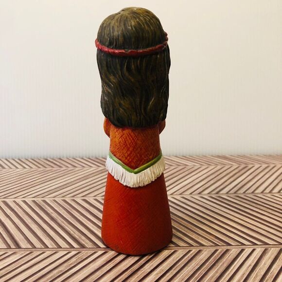 Hobby Lobby 2023 Native American Girl Holding Bird Harvest Thanksgiving - Picture 5 of 7